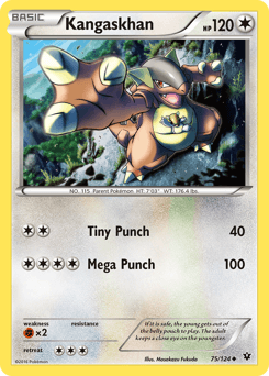 Kangaskhan 75/124 — Fates Collide