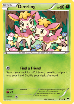 Deerling 8/124 — Fates Collide