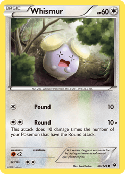 Whismur 80/124 — Fates Collide