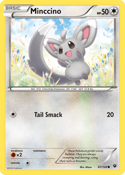 Minccino 87/124 — Fates Collide