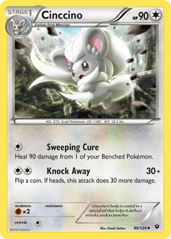 Cinccino 89/124 — Fates Collide
