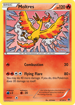 Moltres 9/124 — Fates Collide
