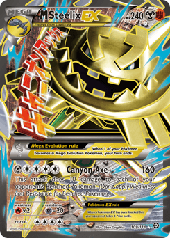 M Steelix-EX 109/114 — Steam Siege