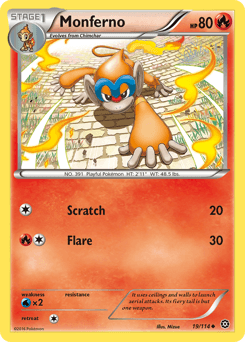Monferno 19/114 — Steam Siege