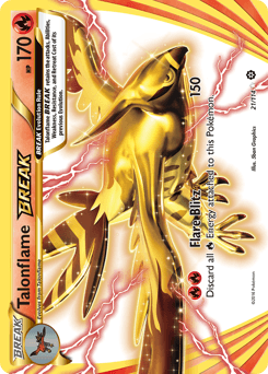 Talonflame BREAK 21/114 — Steam Siege