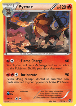 Pyroar 23/114 — Steam Siege