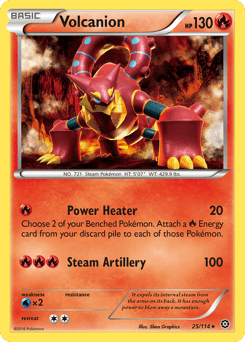 Volcanion 25/114 — Steam Siege