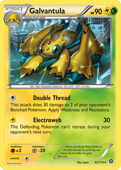 Galvantula 42/114 — Steam Siege