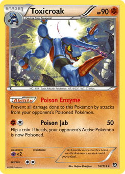 Toxicroak 59/114 — Steam Siege