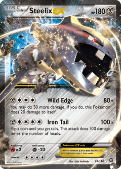 Steelix-EX 67/114 — Steam Siege