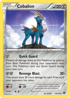 Cobalion 74/114 — Steam Siege