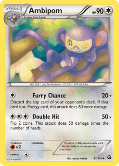 Ambipom 91/114 — Steam Siege