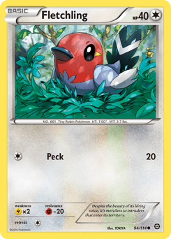 Fletchling 94/114 — Steam Siege