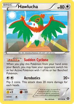 Hawlucha 97/114 — Steam Siege