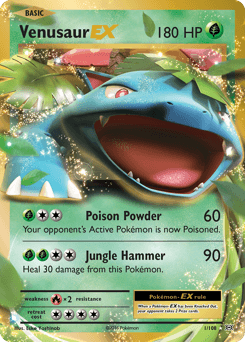 Venusaur-EX 1/108 — Evolutions