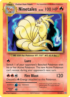 Ninetales 15/108 — Evolutions