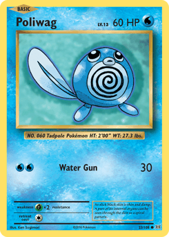 Poliwag 23/108 — Evolutions