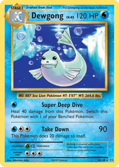 Dewgong 29/108 — Evolutions
