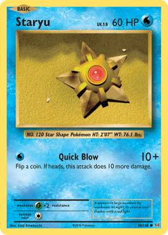 Staryu 30/108 — Evolutions