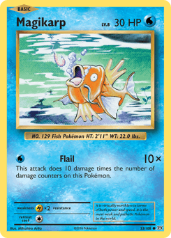 Magikarp 33/108 — Evolutions