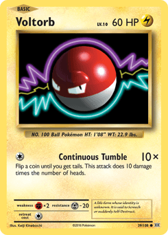Voltorb 39/108 — Evolutions