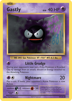 Gastly 47/108 — Evolutions