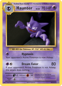 Haunter 48/108 — Evolutions