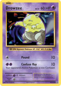 Drowzee 49/108 — Evolutions