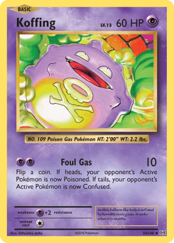 Koffing 50/108 — Evolutions