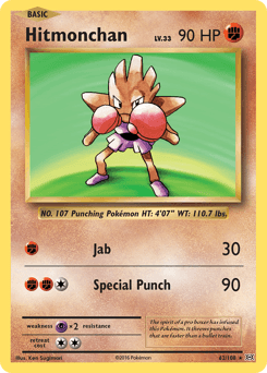 Hitmonchan 62/108 — Evolutions