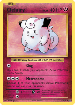 Clefairy 63/108 — Evolutions