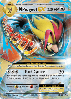 M Pidgeot-EX 65/108 — Evolutions