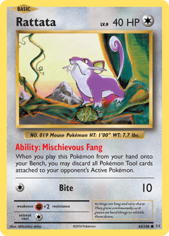Rattata 66/108 — Evolutions