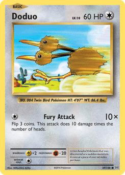 Doduo 69/108 — Evolutions