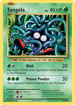 Tangela 8/108 — Evolutions