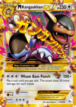 M Kangaskhan-EX 109/106 — Flashfire