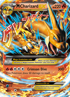 M Charizard-EX 13/106 — Flashfire