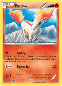 Ponyta 14/106 — Flashfire