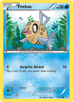Feebas 22/106 — Flashfire