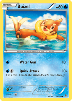 Buizel 28/106 — Flashfire