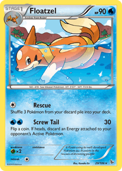 Floatzel 29/106 — Flashfire