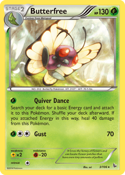 Butterfree 3/106 — Flashfire