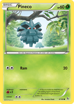 Pineco 4/106 — Flashfire