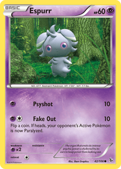 Espurr 42/106 — Flashfire