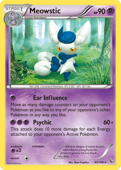 Meowstic 43/106 — Flashfire