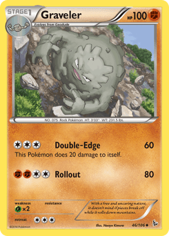 Graveler 46/106 — Flashfire