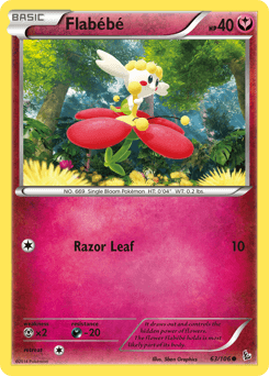 Flabébé 63/106 — Flashfire