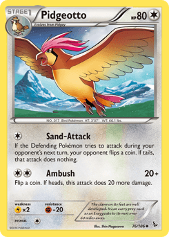 Pidgeotto 76/106 — Flashfire