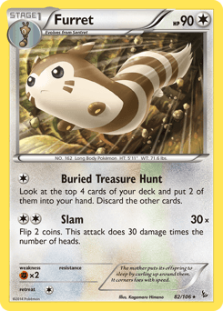 Furret 82/106 — Flashfire