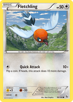 Fletchling 86/106 — Flashfire